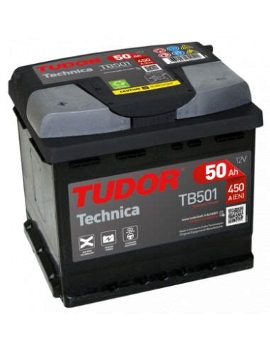 Tudor TB501. Batteria dell'auto Tudor 50Ah 12V 